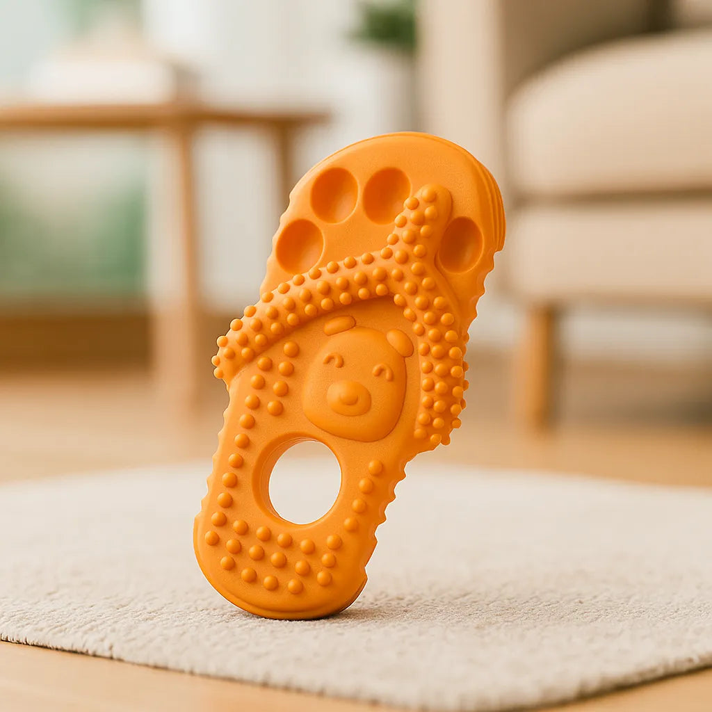 Kauspielzeug für Hunde im Flip-Flop Design | Robust & bissfest