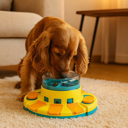 Interaktiver Futterspender Hund - Denkspiel