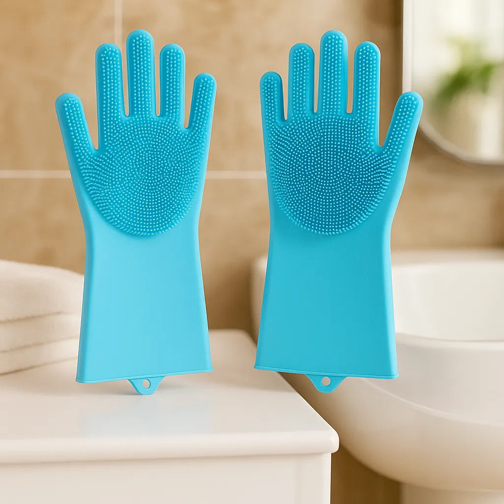 Pflegehandschuh für Katzen | Haarentfernung & sanftes Bürsten