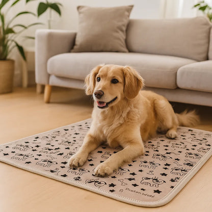 Saugmatte für Hunde | Waschbar & saugstark