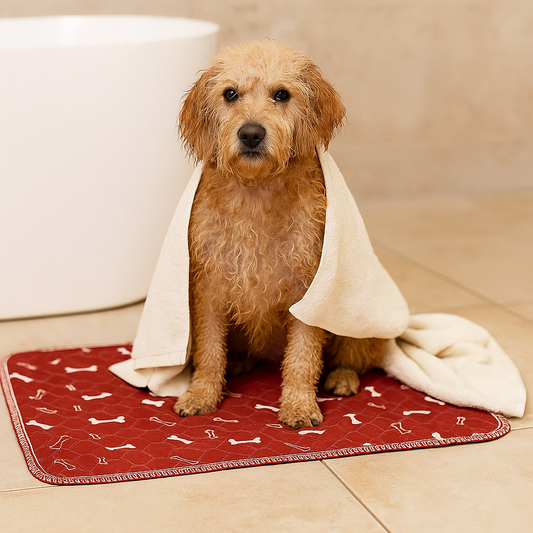 Saugmatte Hund - Extrem Saugfähig & Waschbar