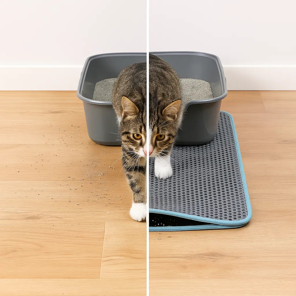 Katzenmatte Rutschfest - Gegen Schmutz & Nässe