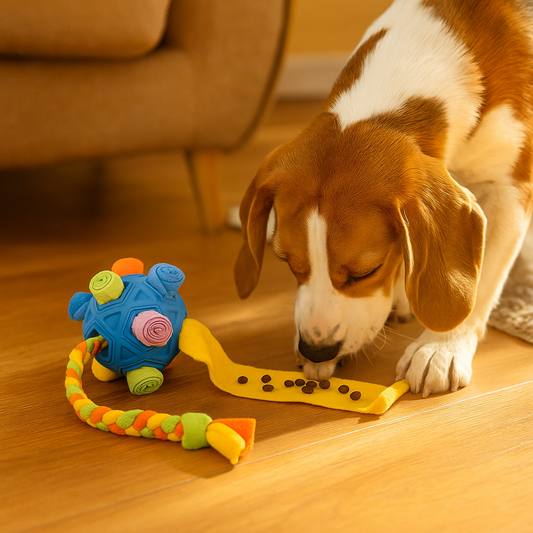 Interaktives Snack-Spielzeug Hund - Intelligenzfördernd