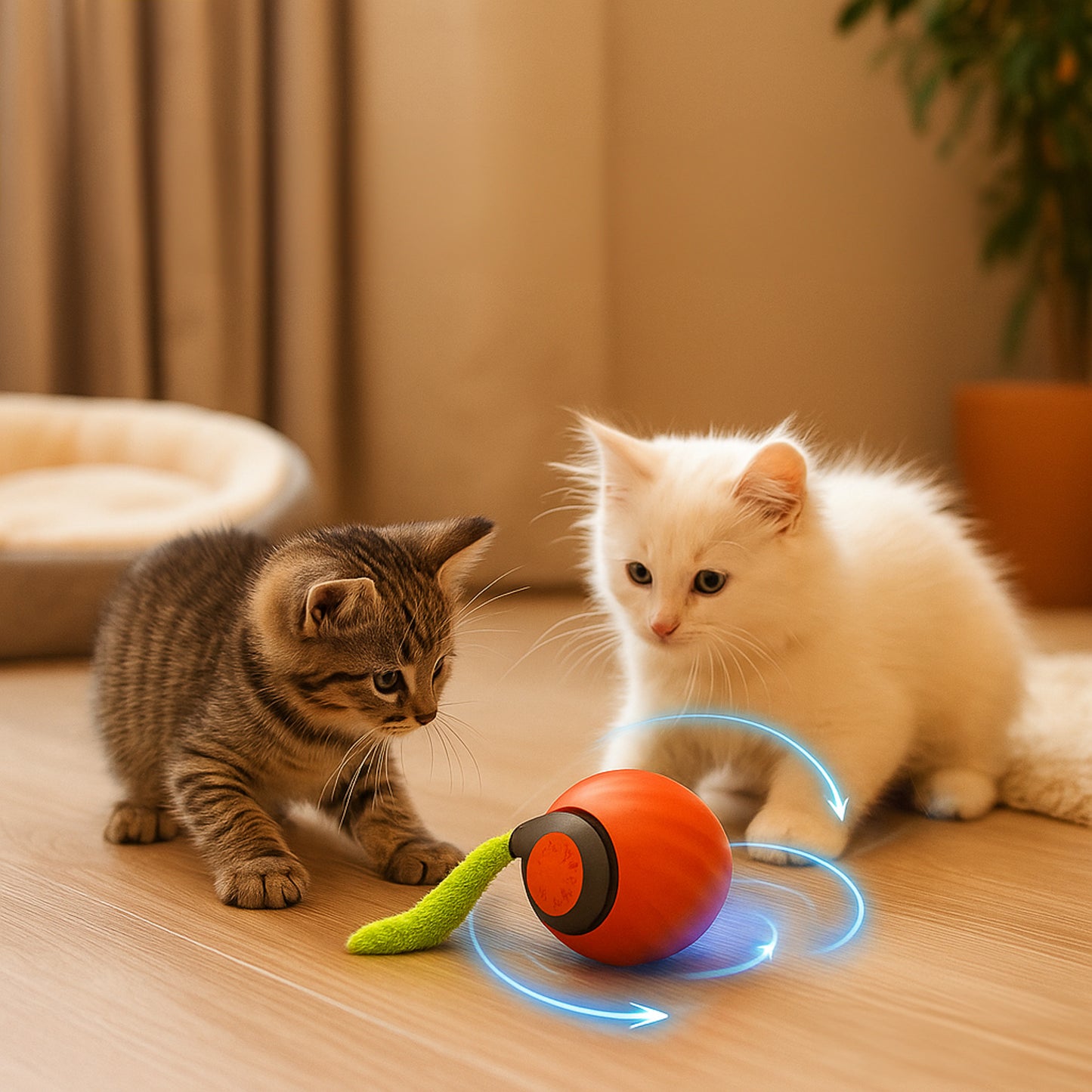FurrySpin - Elektrisches Katzenspielzeug