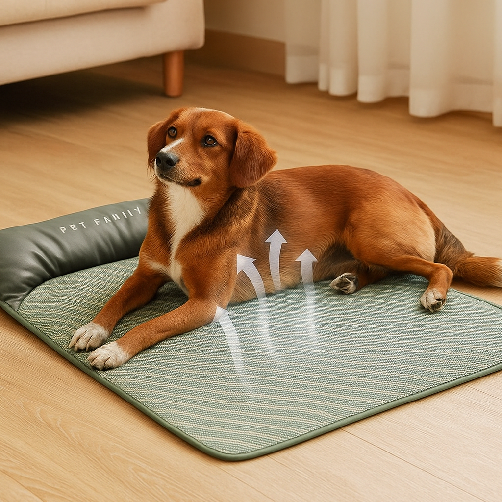 Hundekühlmatte Selbstkühlend – Kühlmatte für Hunde im Sommer