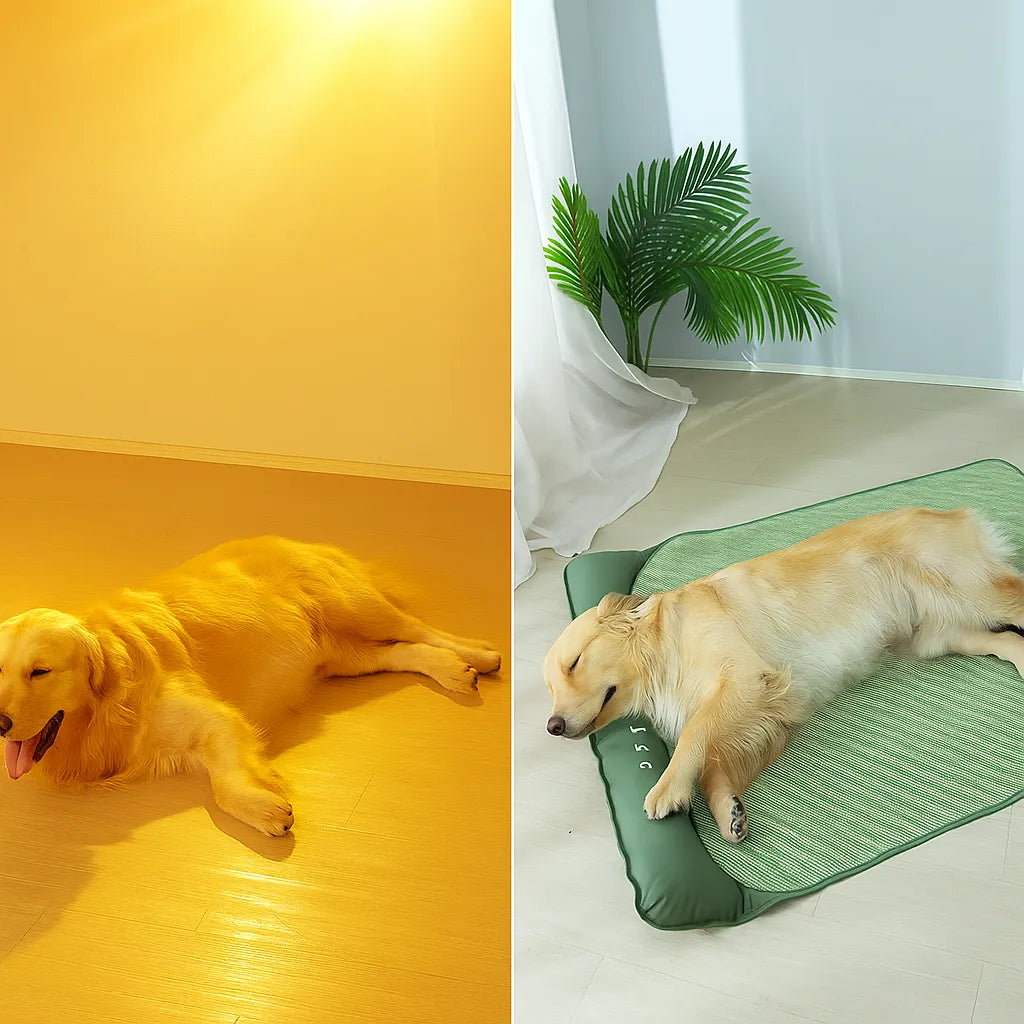Hundekühlmatte Selbstkühlend – Kühlmatte für Hunde im Sommer