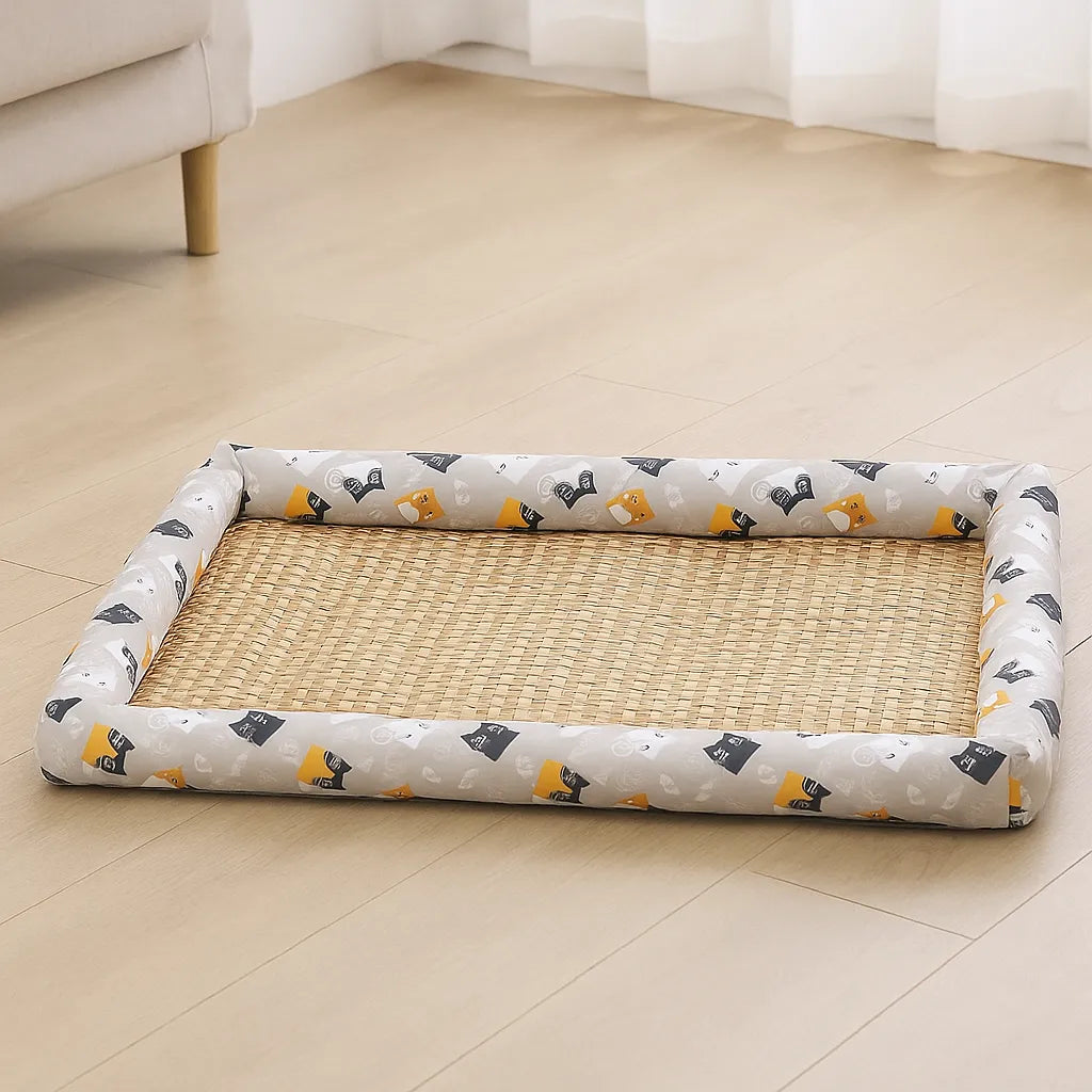 Hundekühlmatte | Atmungsaktives Hundebett für Sommer & Entspannung