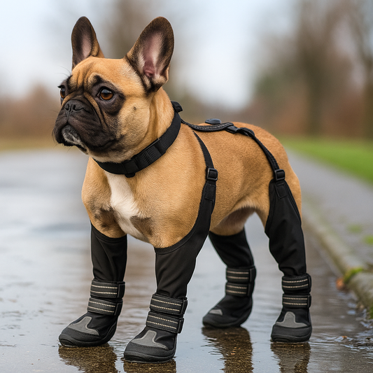Wasserdichte Hundestiefel – Rutschfester Pfotenschutz Winter