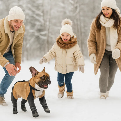 Wasserdichte Hundestiefel – Rutschfester Pfotenschutz Winter