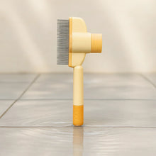 Cat Brush | Gentle Shedding Brush for Shiny Coat & Less Hair