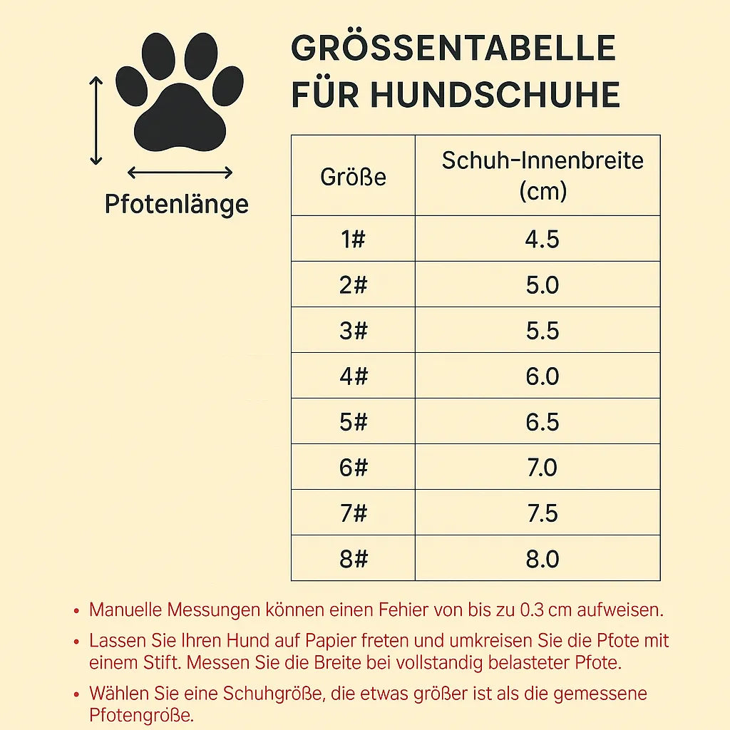 Wasserdichte Hundestiefel – Rutschfester Pfotenschutz Winter