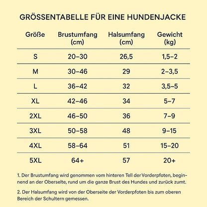 Winterhundejacke mit Geschirr – Warm & Sicher | Für kleine & große Hunde