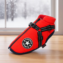 Winter dog jacket with harness – Warm & Safe | For small & large dogs