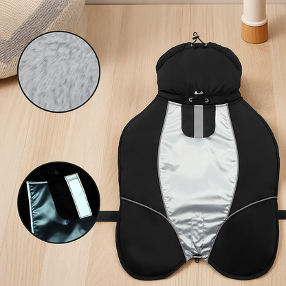 Wasserdichte Hundejacke Winter – Winddicht, Reflektierend & Verstellbar