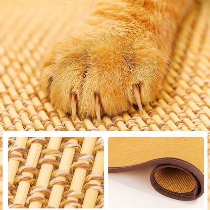Kratzschutz Katze für Möbel – Umweltfreundlich Sisal Kratzmatte