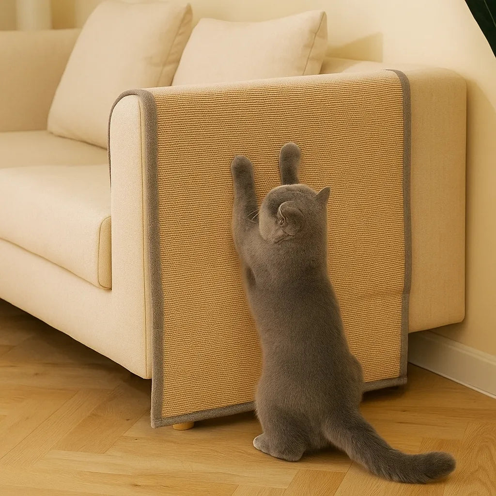 Kratzschutz Katze für Möbel – Umweltfreundlich Sisal Kratzmatte