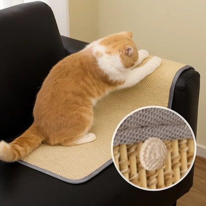 Kratzschutz Katze für Möbel – Umweltfreundlich Sisal Kratzmatte