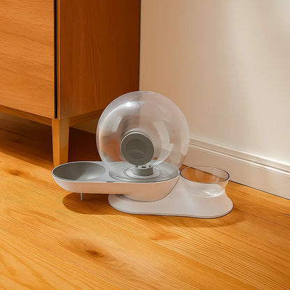 Trinkbrunnen Ohne Strom für Katzen & Hunde – Automatisch Frischwasser