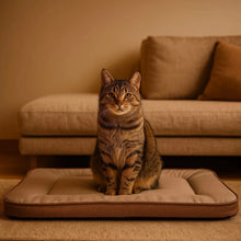 Cat Bed Year-Round | Foldable Cuddle Bed for Summer & Winter