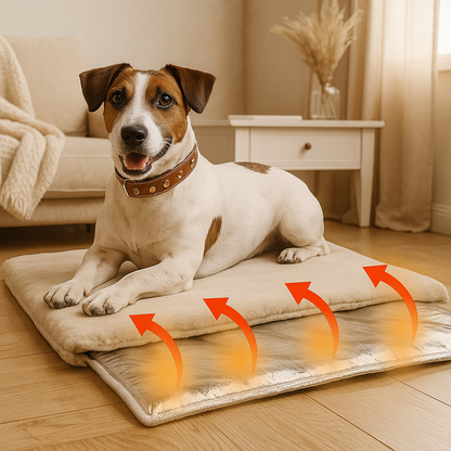 Hundebett selbstwärmend – Kuschelige Wärmematte für Winter