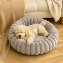 Dog Bed Donut - Fluffy Cuddle Bed for Small & Large Dogs