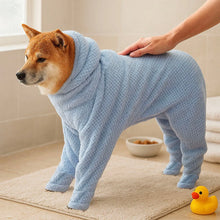 Dog Bathrobe Absorbent | Microfiber Drying Towel with Hood for Dogs