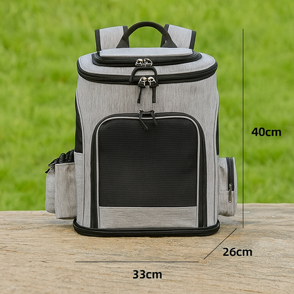 Katzenrucksack mit Sichtfenster – Transportrucksack