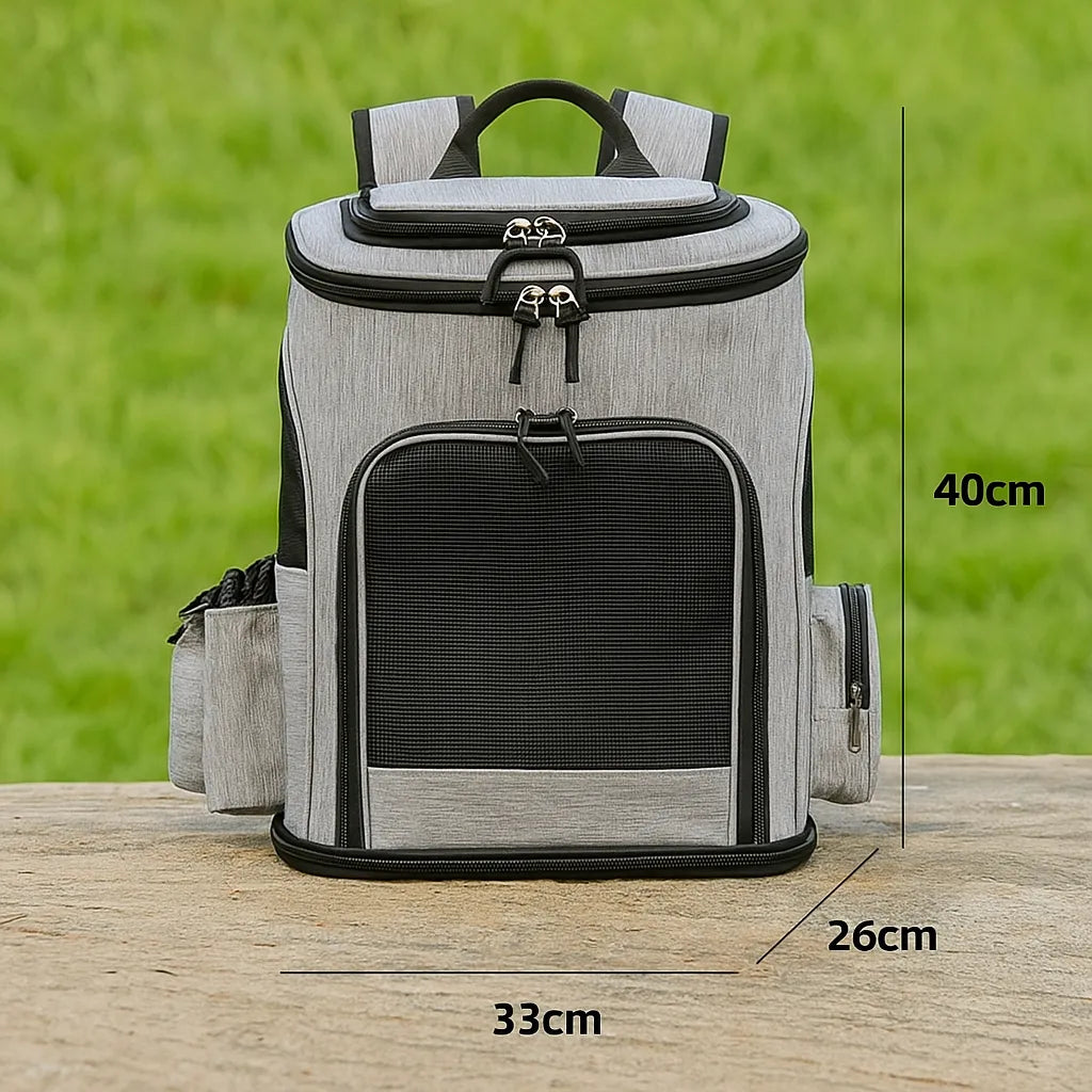 Katzenrucksack mit Sichtfenster – Transportrucksack