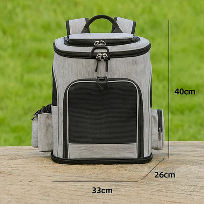Katzenrucksack mit Sichtfenster – Transportrucksack