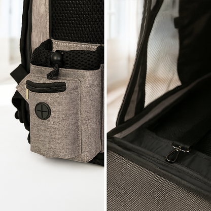 Katzenrucksack mit Sichtfenster – Transportrucksack