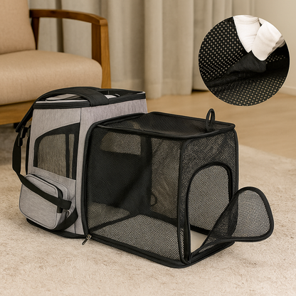 Katzenrucksack mit Sichtfenster – Transportrucksack