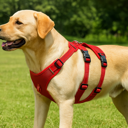 Hundegeschirr ausbruchssicher | Verstellbares & gepolstertes Sicherheitsgeschirr