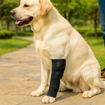 Doppelte Kniebandage für Hunde – Stabilität & Schutz bei Gelenkproblemen