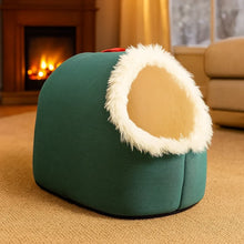 Cuddle Cave Cat Winter - Warm Cave Bed with Carry Handle