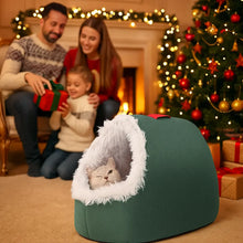 Cuddle Cave Cat Winter - Warm Cave Bed with Carry Handle