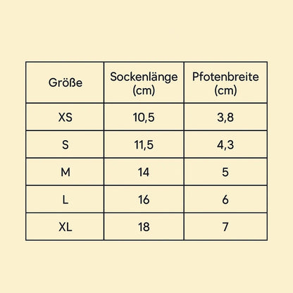 Hundesocken Anti-Rutsch - Wasserdichter Pfotenschutz für drinnen & draußen