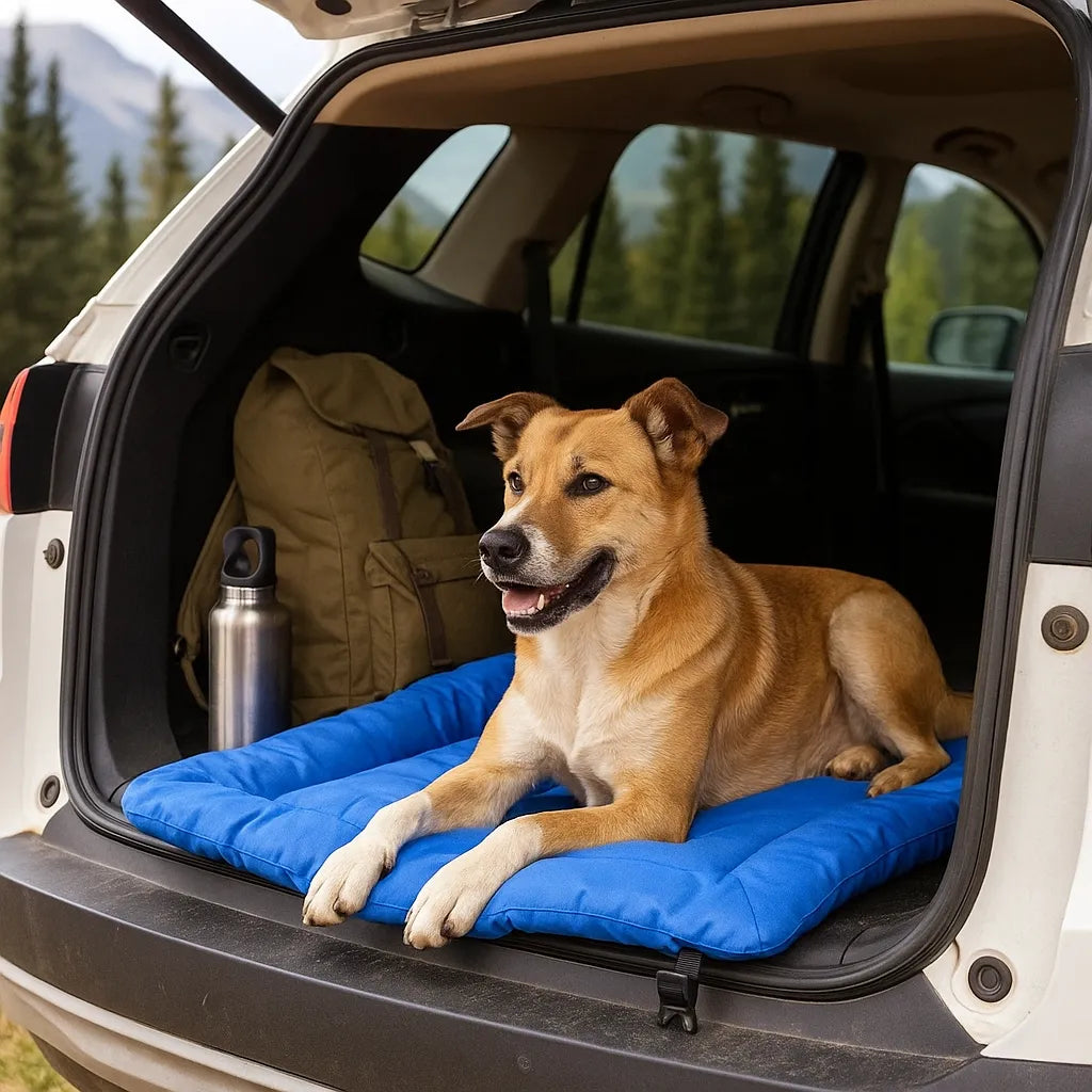 Hundebett Outdoor | Wasserdichte Reisematte faltbar & waschbar