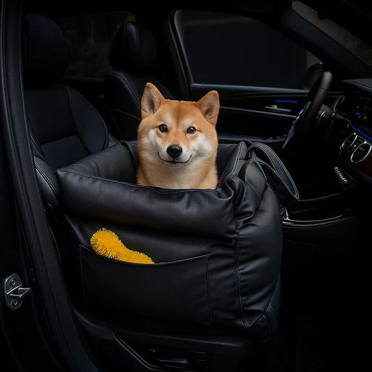 Hundeautositz & Reisebett - Sicherer & bequemer Transport für Hunde