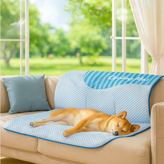 Kühlmatte Hund - Atmungsaktive Hundematte für heiße Sommertage