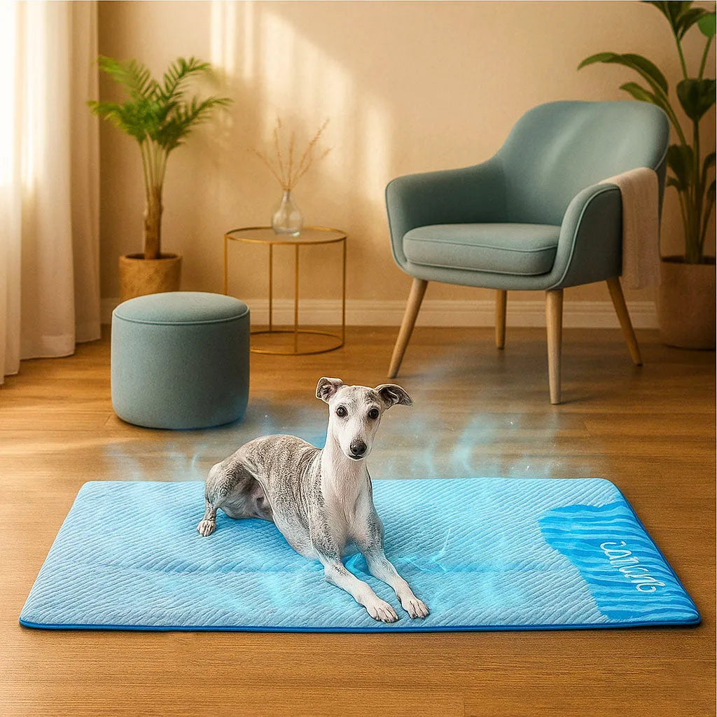 Kühlmatte Hund - Atmungsaktive Hundematte für heiße Sommertage