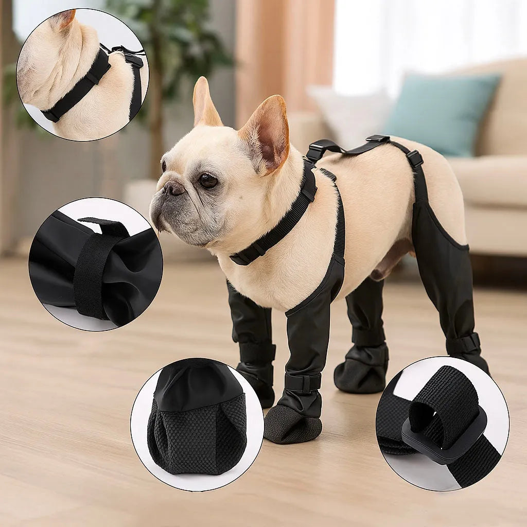 PfotenBuddy – Rutschfeste Hundeschuhe für Schutz bei jedem Wetter