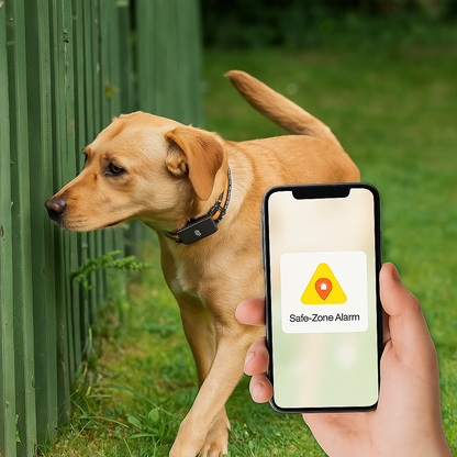 SicherSpur – GPS-Tracker mit 4G & App für Hunde & Katzen
