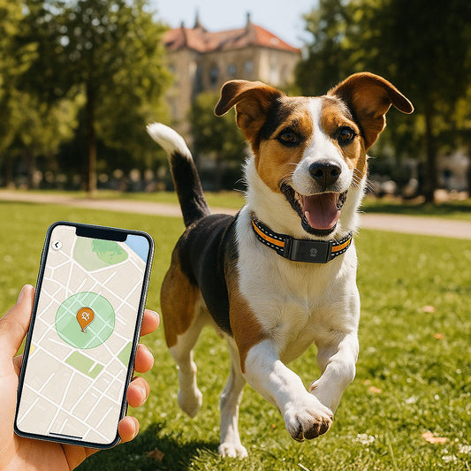 SicherSpur – GPS-Tracker mit 4G & App für Hunde & Katzen