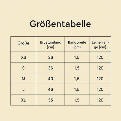 Hundegeschirr mit Leine | Atmungsaktiv, verstellbar & reflektierend