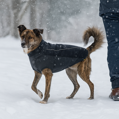 Hundejacke Winter | Softshell wasserdicht & atmungsaktiv