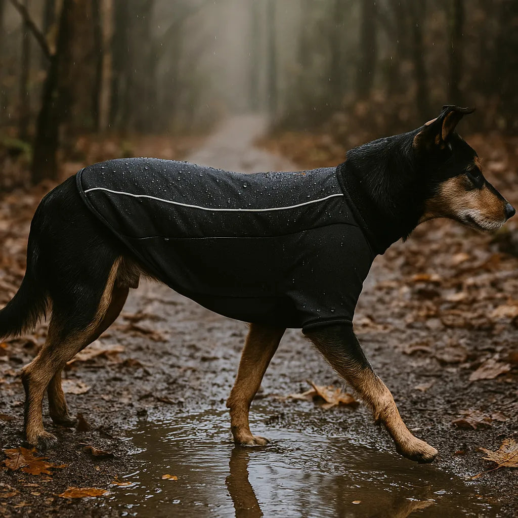Hundejacke Winter | Softshell wasserdicht & atmungsaktiv