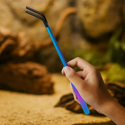 Futterpinzette Reptilien | Edelstahl Futterzange 4er-Set