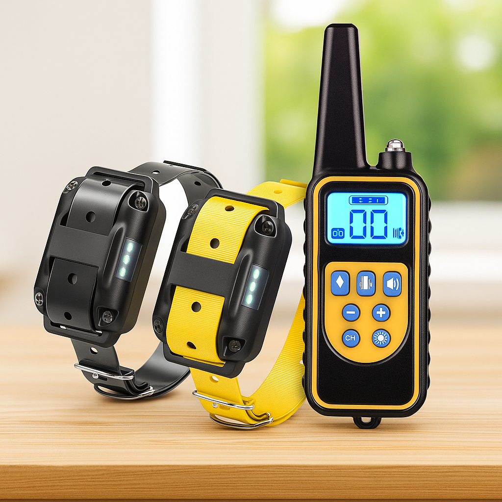 Trainingshalsband für Hunde | Ton, Vibration & Impuls | 800m
