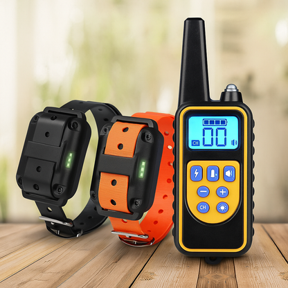 Trainingshalsband für Hunde | Ton, Vibration & Impuls | 800m