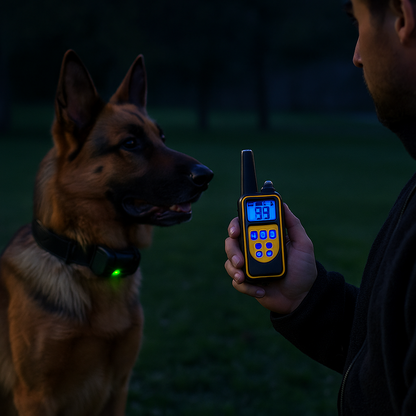 Trainingshalsband für Hunde | Ton, Vibration & Impuls | 800m
